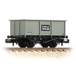 377-276B BR 27T Steel Tippler Wagon BR Grey 'Chalk' (image for) 377-276B BR 27T Steel Tippler Wagon BR Grey 'Chalk'